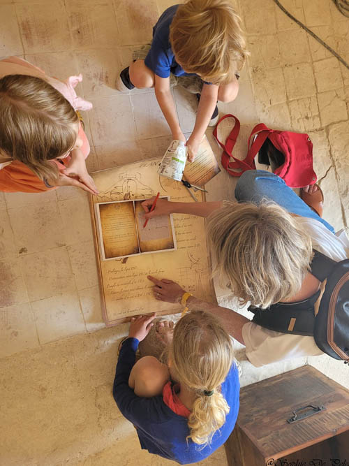 Visite enquête au Château de Maulnes